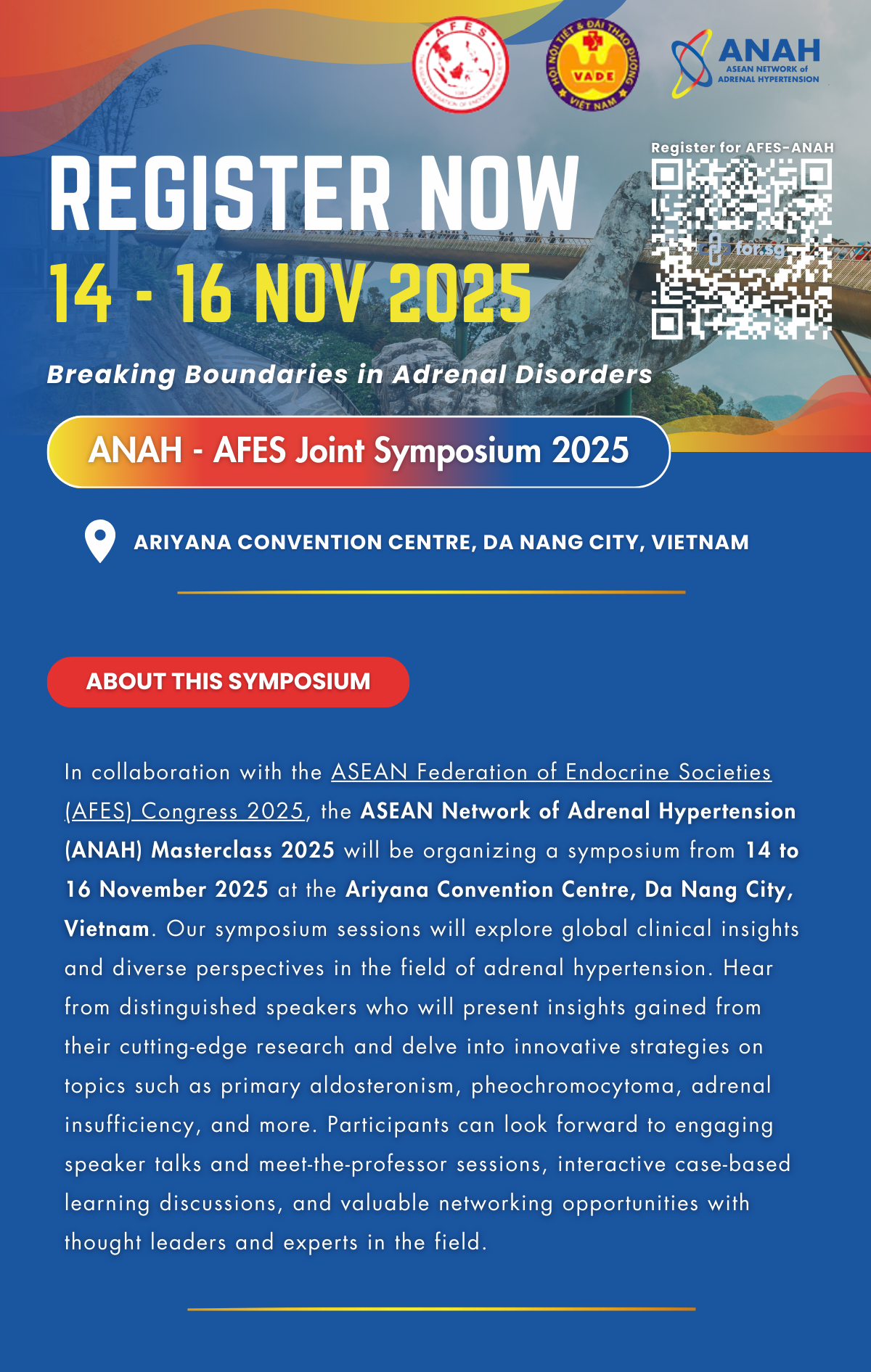 ANAH-AFES Joint Symposium 2025: Register Now